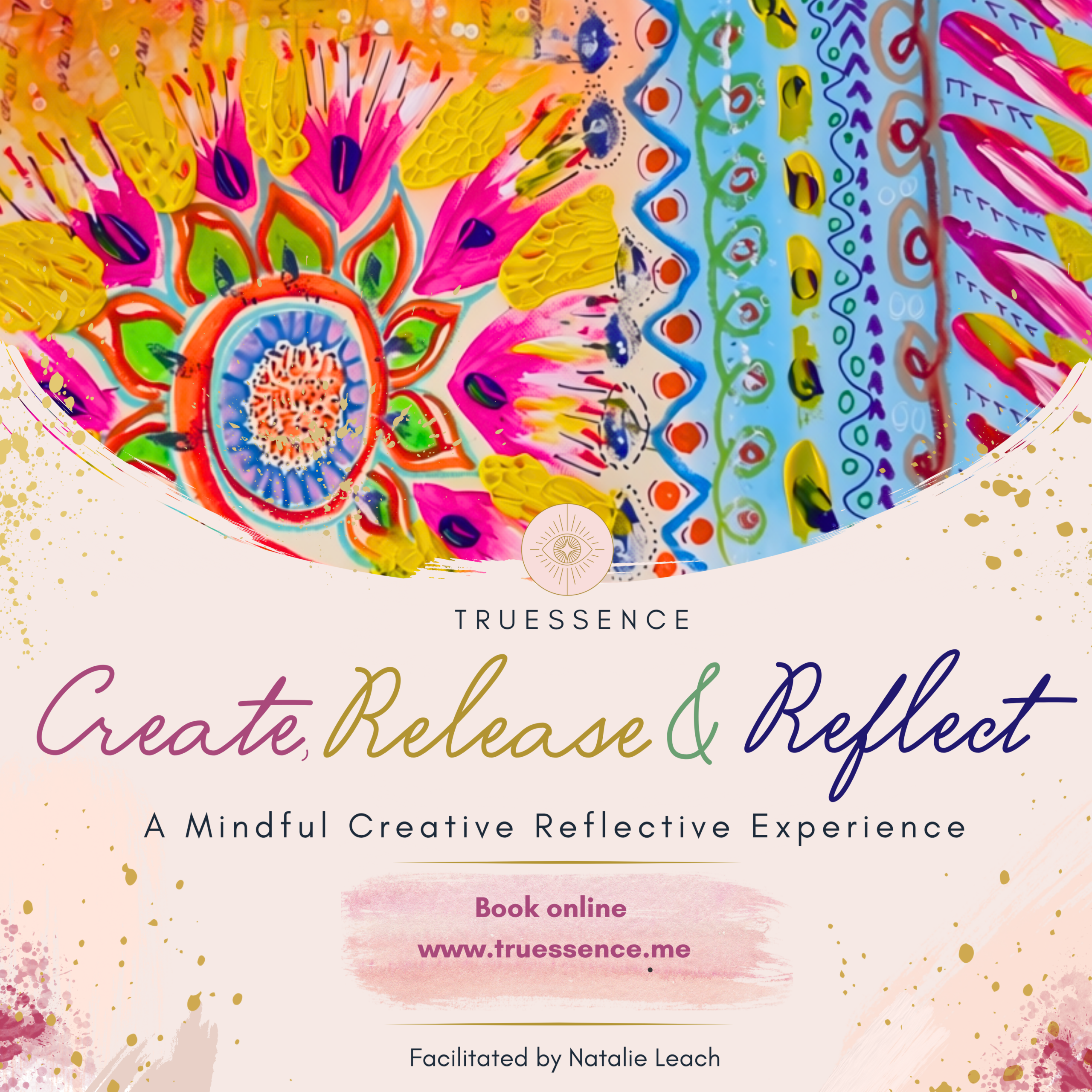 Book online for a Creative Reflective Experience _www.truessence.me