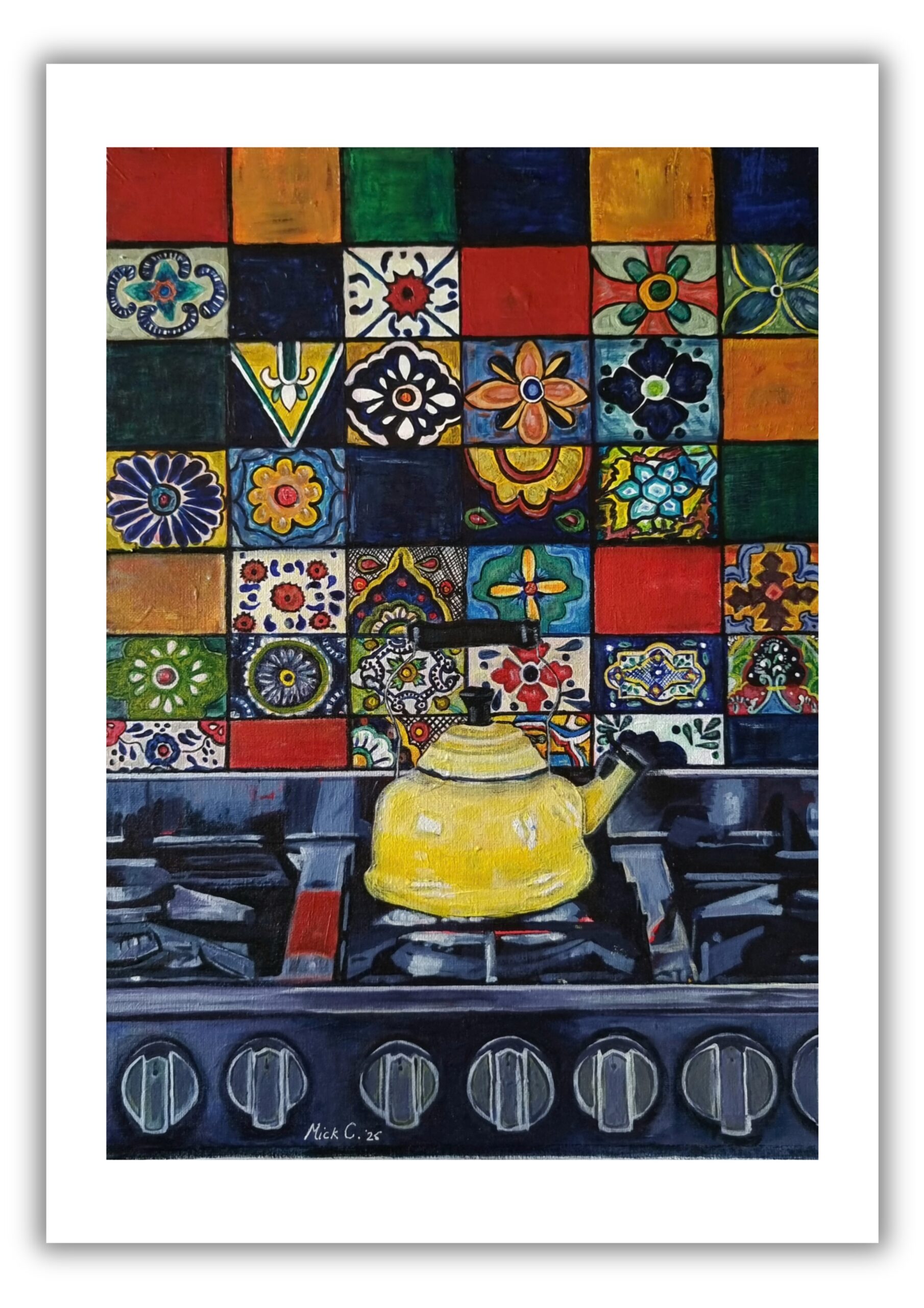 TruEssenceStudio_Original Acrylic art_prints_Cheerful Mornings_natalie leach