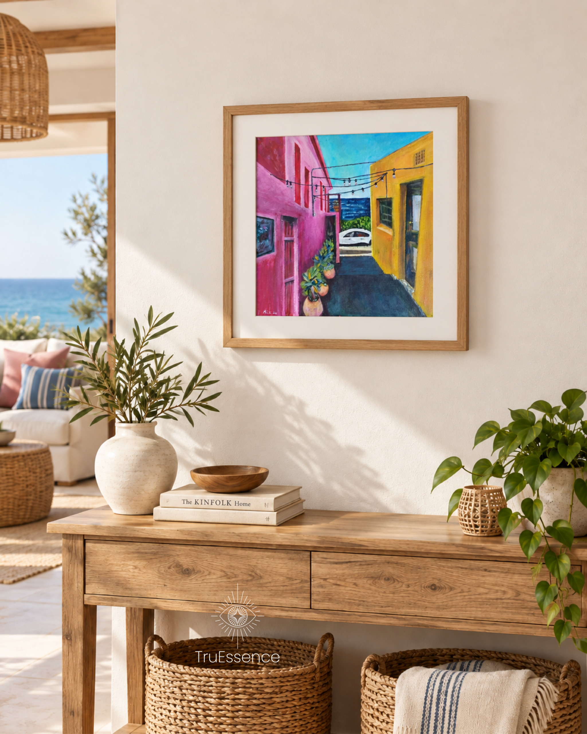 TruEssence_KalkBayAlleyArtPrint 30x30cm_Coastalhome_Mockup_